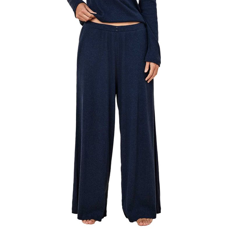 Papinelle Soft Baby Rib Full Length Wide Leg Pant image number 0